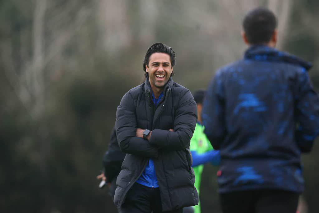 فرهاد مجیدی در تمرین امروز استقلال (عکس)