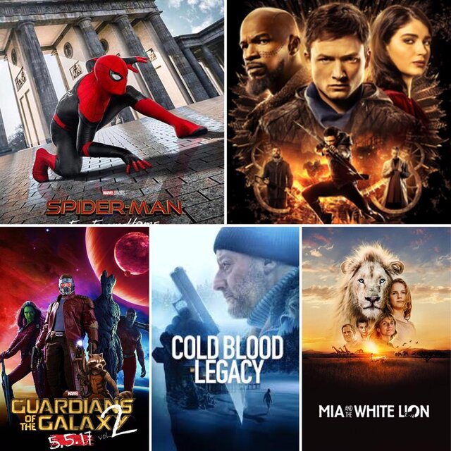 برنامه فیلمها برنامه فیلمهای شبکه پنج در نوروز ۹۹