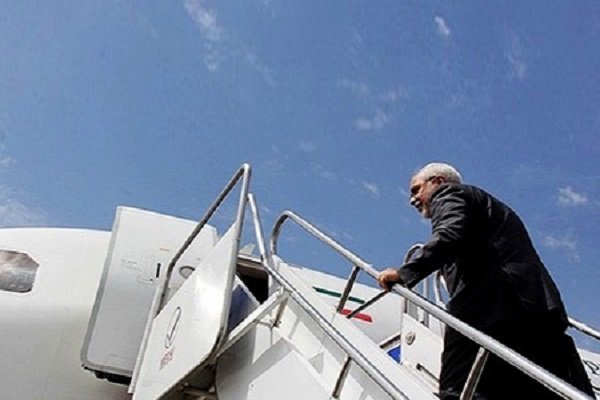 ظریف تهران را به مقصد دوحه ترک کرد ظریف تهران را به مقصد دوحه ترک کرد