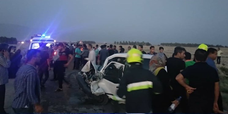 4 کشته در تصادف جاده بوشهر 4 کشته در تصادف جاده بوشهر