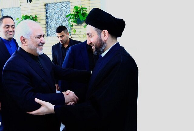 دیدار ظریف با عمار حکیم دیدار ظریف با عمار حکیم