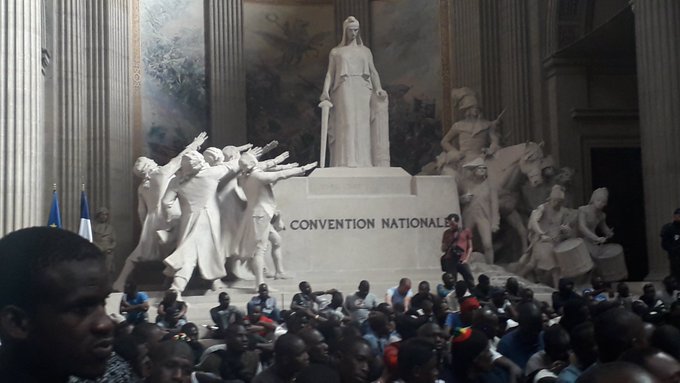 خشونت در پاریس؛ جلیقه‌سیاه‌ها‌ پانتئون را اشغال کردند (+عکس)