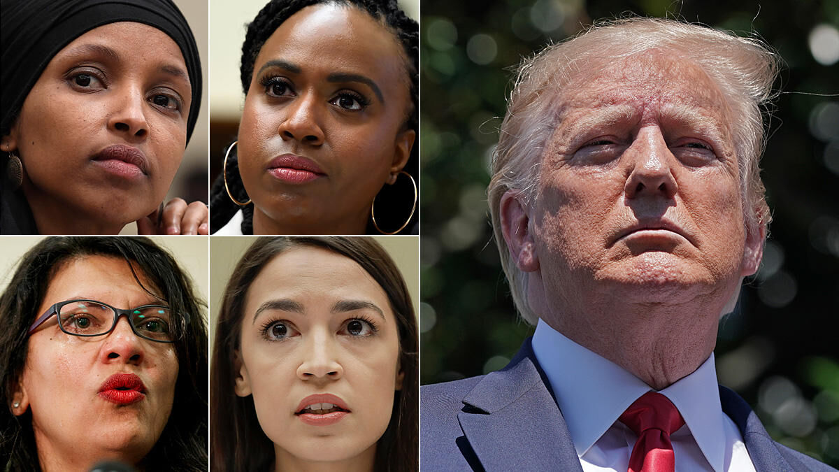 ترامپ خواستار عذرخواهی نمایندگان زن کنگره از آمریکا شد ترامپ خواستار عذرخواهی نمایندگان زن کنگره از آمریکا شد