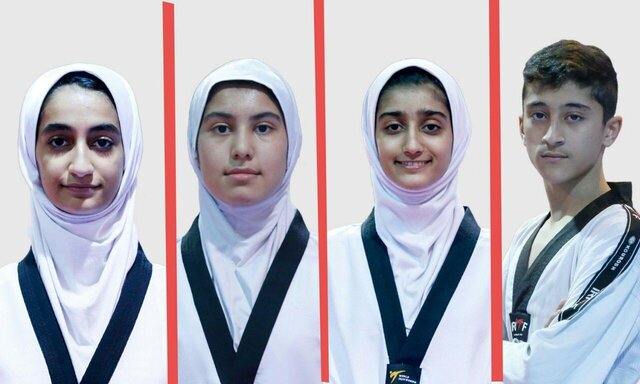 2 طلا و 2 نقره تکواندوکاران نونهال ایران در سومین روز از رقابت‌های جهانی