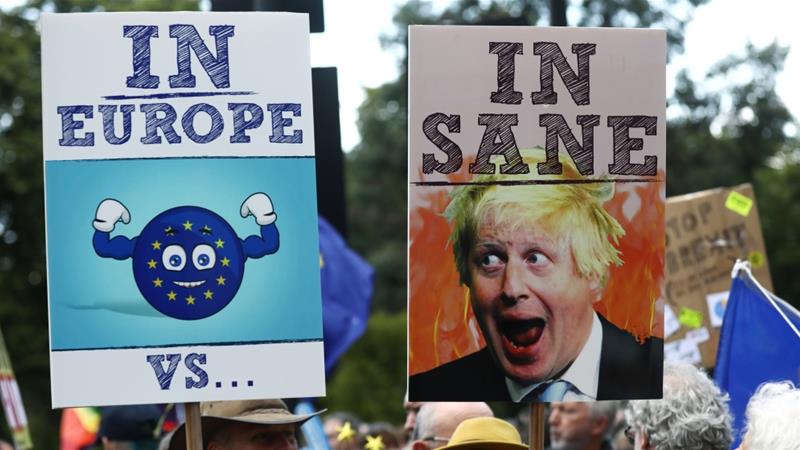 تظاهرات، کمبود غذا و اختلال دارو نتیجه برگزیت بدون توافق تظاهرات، کمبود غذا و اختلال دارو نتیجه برگزیت بدون توافق