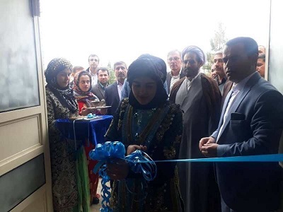 افتتاح سالن ورزشی شادروان ناصر حجازی در ایوان ایلام