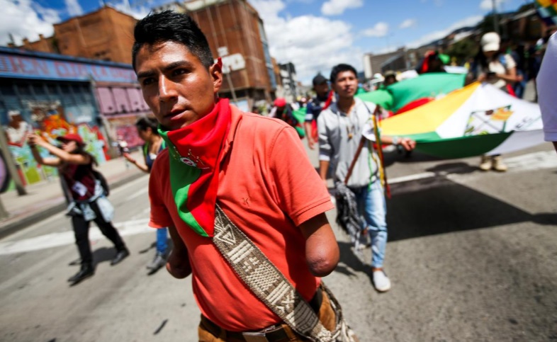 اعتراضات رقصان کلمبیا (+عکس)/ تجمع 40 هزار نفری در مرکز پایتخت اعتراضات رقصان کلمبیا (+عکس)/ تجمع 40 هزار نفری در مرکز پایتخت