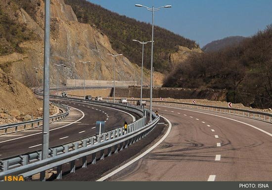 آزادراه تهران-شمال ساخته شد آزادراه تهران-شمال ساخته شد