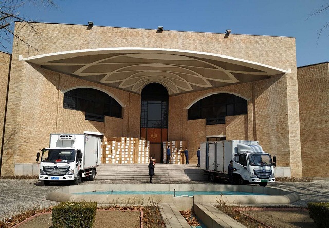 ارسال 4 محموله تجهیزات پزشکی از چین به ایران ارسال 4 محموله تجهیزات پزشکی از چین به ایران