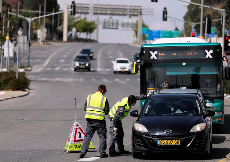 بسته شدن منطقه یهودیان افراطی در اسرائیل برای کنترل کرونا منطقه بسته یهودیان افزاطی اسرائیل