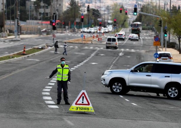 بسته شدن منطقه یهودیان افراطی در اسرائیل برای کنترل کرونا  منطقه بنی برایک اسرائیل
