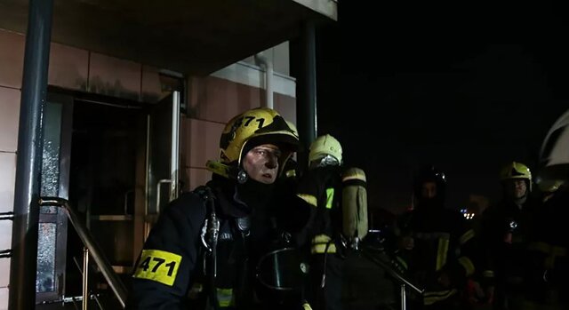 ۹ کشته در آتش‌سوزی بیمارستانی در مسکو