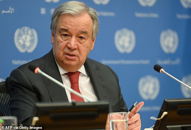 دبیرکل سازمان ملل: ویروس کرونا جهان را به زانو درآورده است گوترش