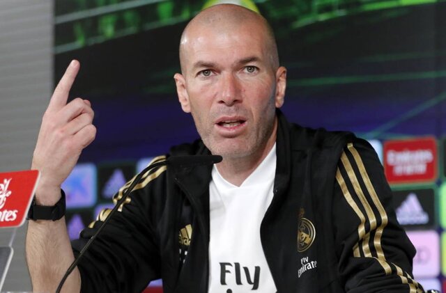 نخستین اظهارات زیدان پس از بازگشت به تمرینات  زیدان