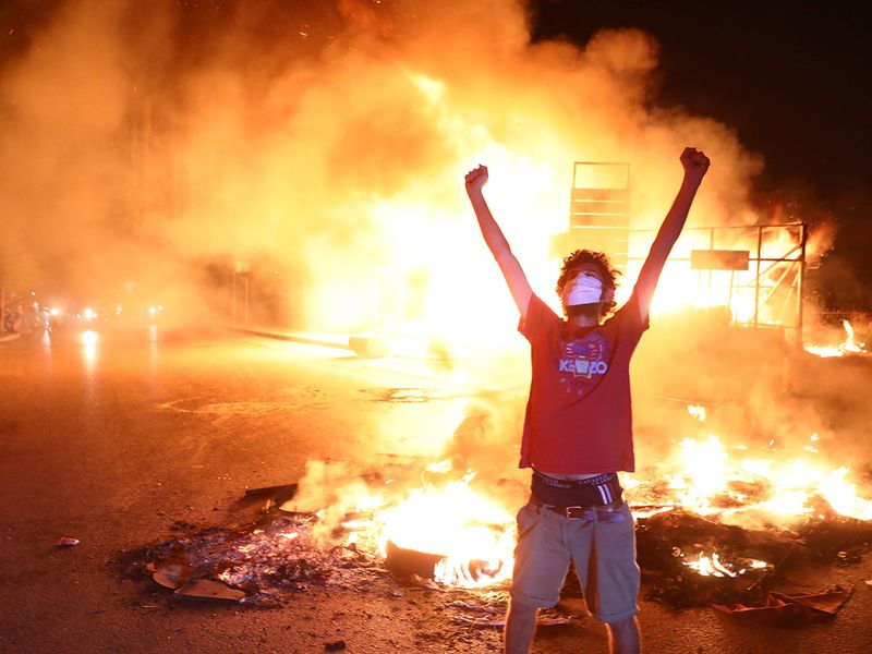 تظاهرات لبنان