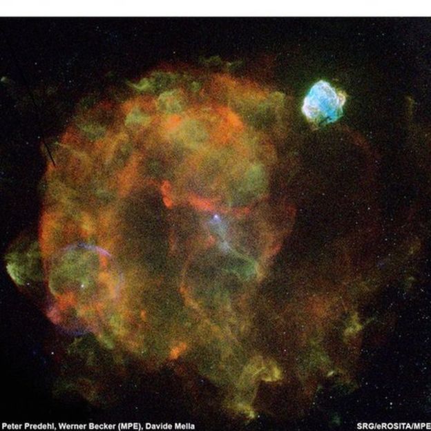 ثبت اولین نقشه کیهان با پرتو ایکس (+عکس) ثبت اولین نقشه کیهان با پرتو ایکس