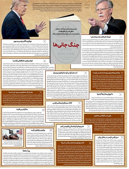 بازخوانی کتاب جنجالی «اتاقی که در آن اتفاق افتاد» جان بولتون بازخوانی کتاب جنجالی «اتاقی که در آن اتفاق افتاد» جان بولتون