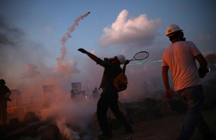 اعتراضات لبنان بیروت اعتراضات پس از انفجار