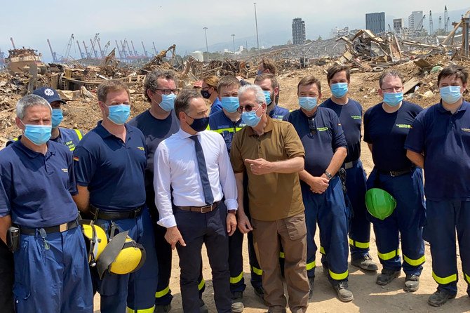 بازید وزیر خارجه آلمان از بیروت/ بازید وزیر خارجه آلمان از بیروت