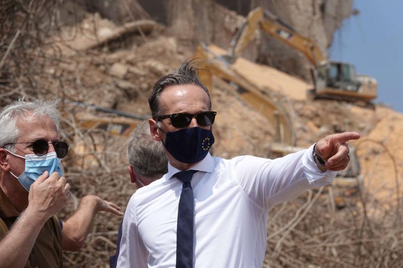 وزیر خارجه آلمان در بیروت (+عکس)/ لبنان باید با فساد بجنگند وزیر خارجه آلمان در بیروت