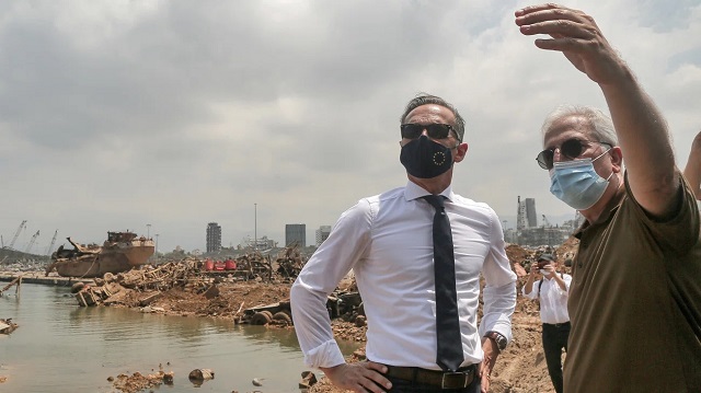 وزیر خارجه آلمان در بیروت (+عکس)/ لبنان باید با فساد بجنگند وزیر خارجه آلمان در بیروت