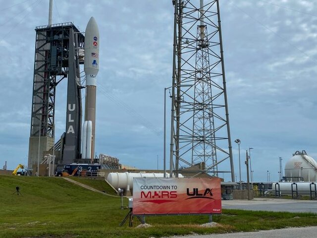 آغاز سفر مریخنورد  مریخنورد