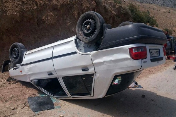 واژگونی پراید و مرگ جوان ۱۸ ساله در خراسان رضوی