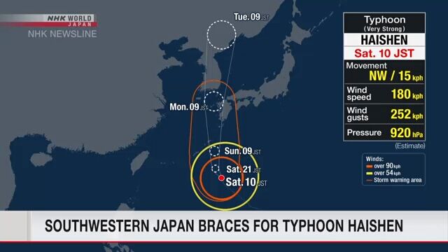 آماده باش ژاپن برای مقابله با «خدای دریا» آماده باش ژاپن برای مقابله با «خدای دریا»