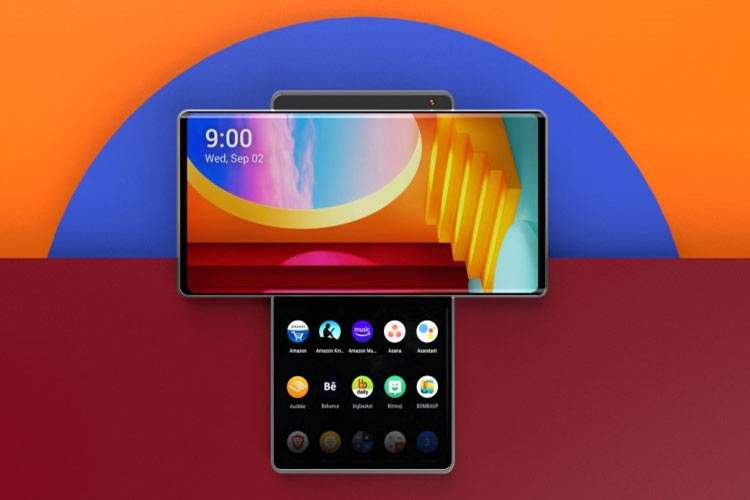 الجی از گوشی چرخان رونمایی میکند الجی از گوشی چرخان رونمایی میکند