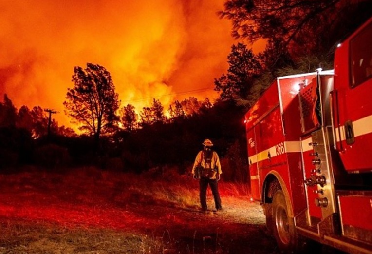 آتش سوزیکالیفرنیا انتخابات بایدن ترامپ