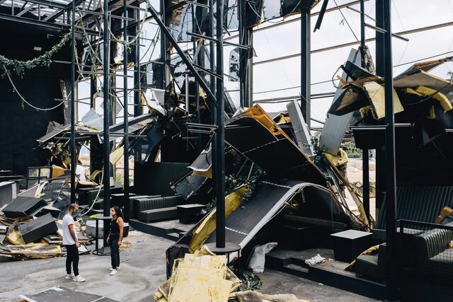 گزارش گاردین از خسارت‌های پس از انفجار در بندر بیروت