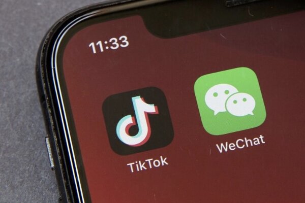 محدودیت دسترسی به «وی چت» و «تیک تاک» در آمریکا از یکشنبه «وی چت» و «تیک تاک»