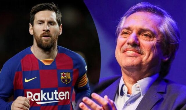 رییس جمهور آرژانتین خواهان بازگشت مسی به وطنش شد رییس جمهور آرژانتین و مسی