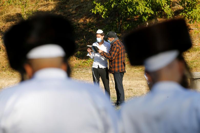 سال نوی یهودیان در میان کرونا (+عکس) یهودیان در سال نو کرونایی