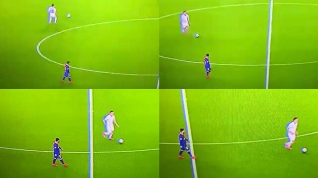 تصویری از مسی که موجب خشم هواداران بارسا شد تصویری از مسی که موجب خشم هواداران بارسا شد