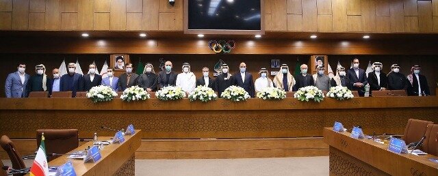 دیدار هیات ورزشی قطر با مسئولان ایران/ دبیر کل المپیک قطر: امیدوارم تعامل&zwnj;ها ادامه داشته باشد