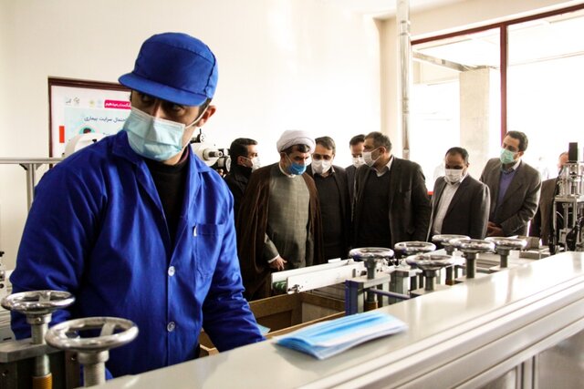 تولید ماسک توسط کارکنان سینماها تا شکست کرونا تولید ماسک توسط