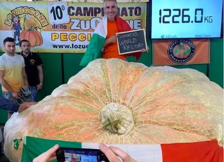 بزرگ ترین خوراکی ها که در کتاب گینس ثبت شدند (+عکس) بزرگ ترین خوراکی ها که در کتاب گینس ثبت شدند (+عکس)