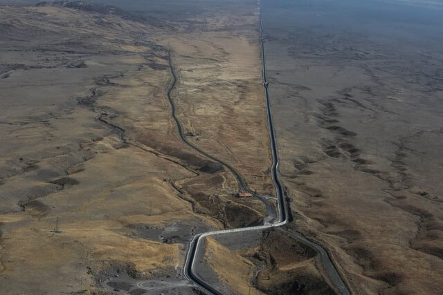 تکمیل احداث دیوار مرزی ایران و ترکیه به زودی