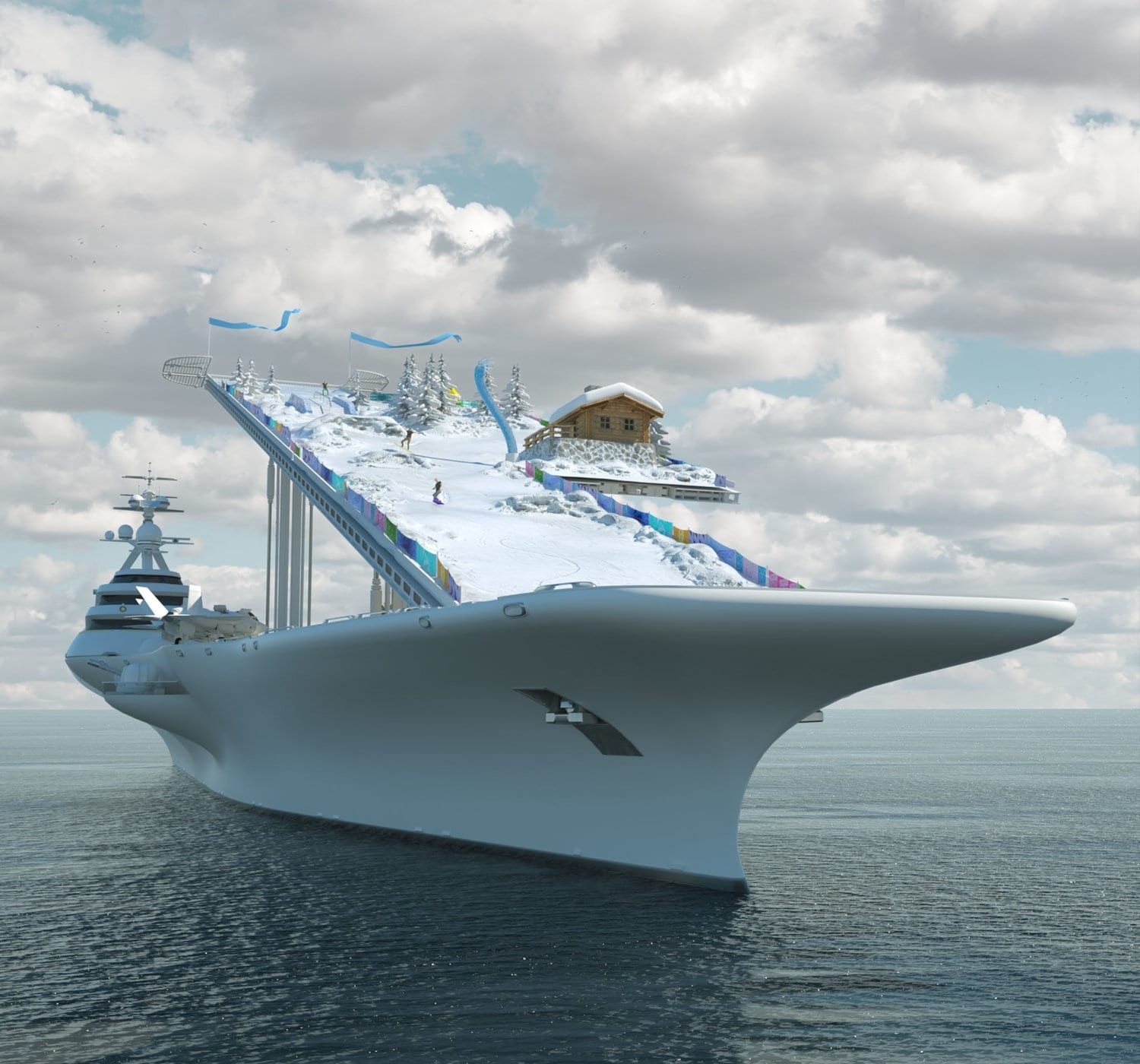 تبدیل یک ناو هواپیمابر به کشتی تفریحی برای نخستین بار در جهان تبدیل یک ناو هواپیمابر به کشتی تفریحی برای نخستین بار در جهان