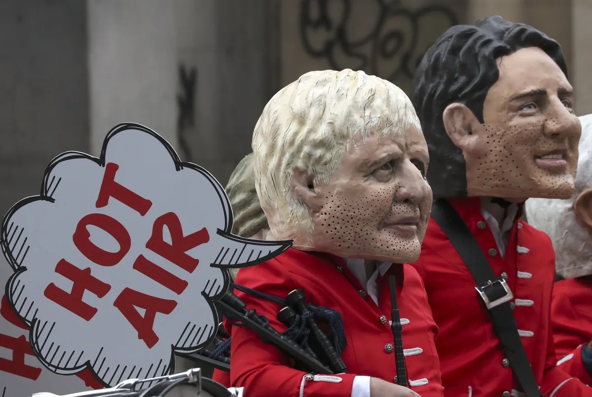 اعتراض به اجلاس اقلیمی گلاسکو