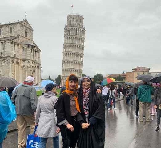 پیامک کشف حجاب برای مجری صداوسیما ؛ مژده توهم؟! مژده لواسانی در ایتالیا