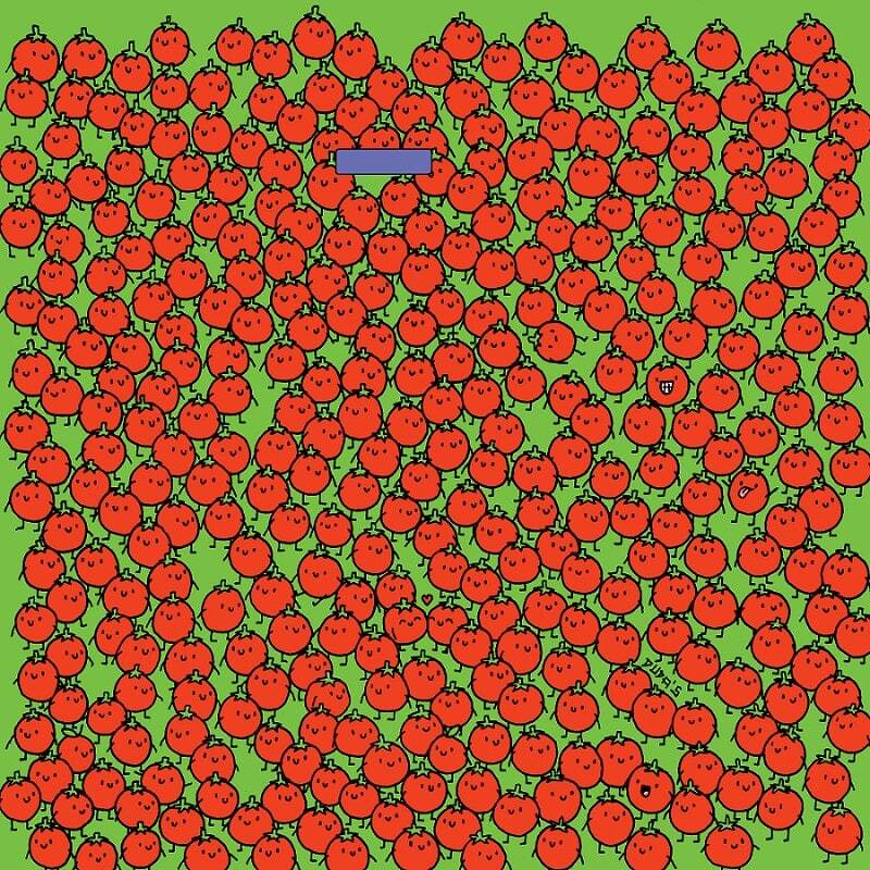 باشگاه مغز | سه سیب پنهان را پیدا کنید