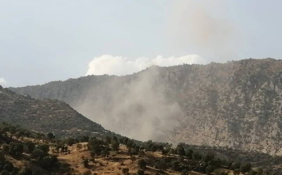 ترکیه دهوک عراق را بمباران کرد