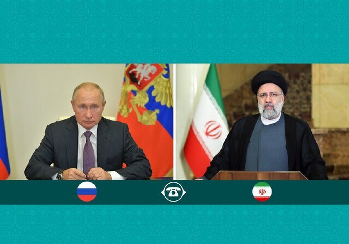 رئیسی در تماس تلفنی با پوتین: آمادگی ایران برای نقش‌آفرینی جهت پایان دادن به جنگ اوکراین
