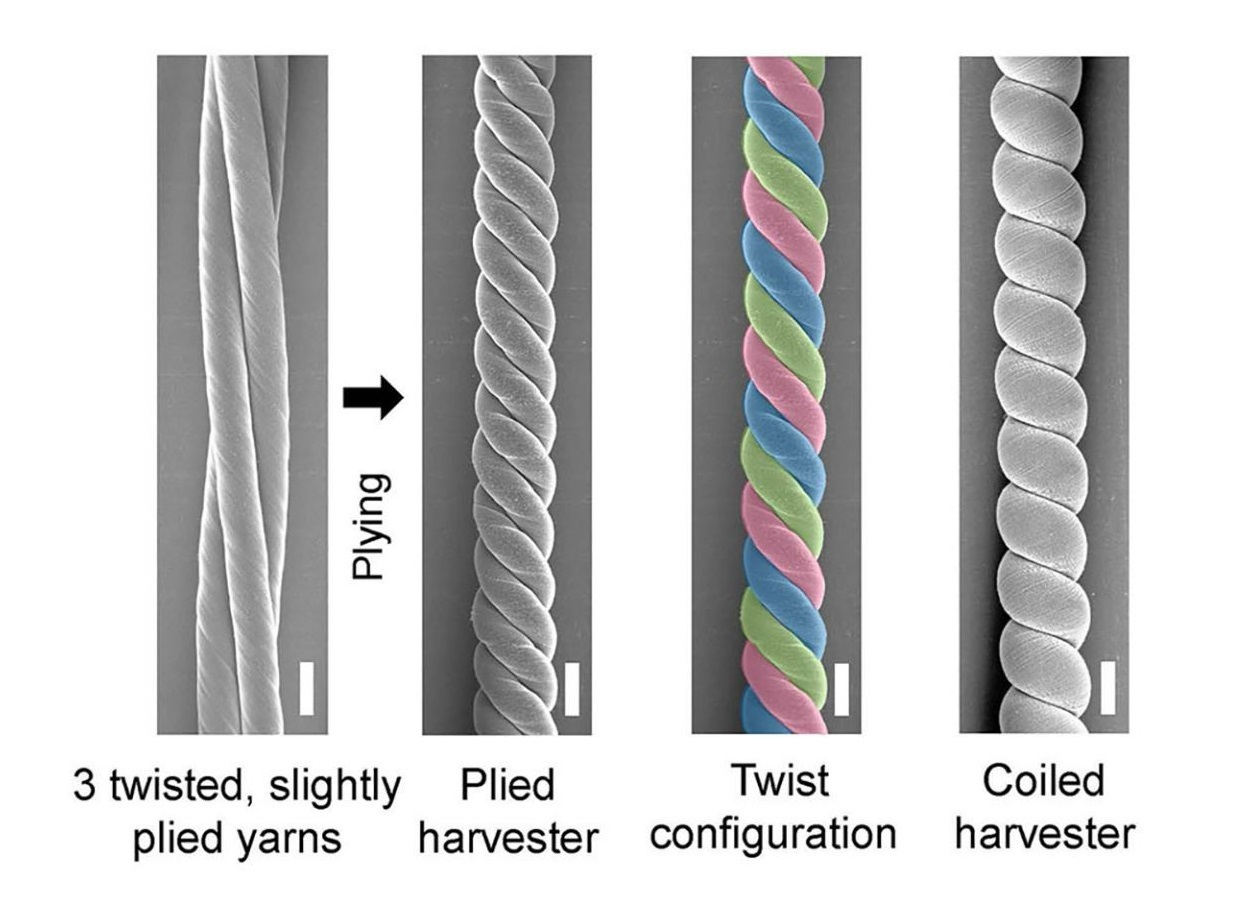 تویسترون، نخ پیشرفته ای که برق تولید می کند!