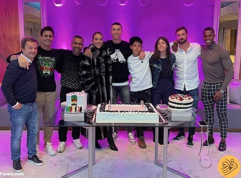 جشن تولد رونالدو در عربستان جشن تولد متفاوت گریس رونالدو در عربستان (+عکس)