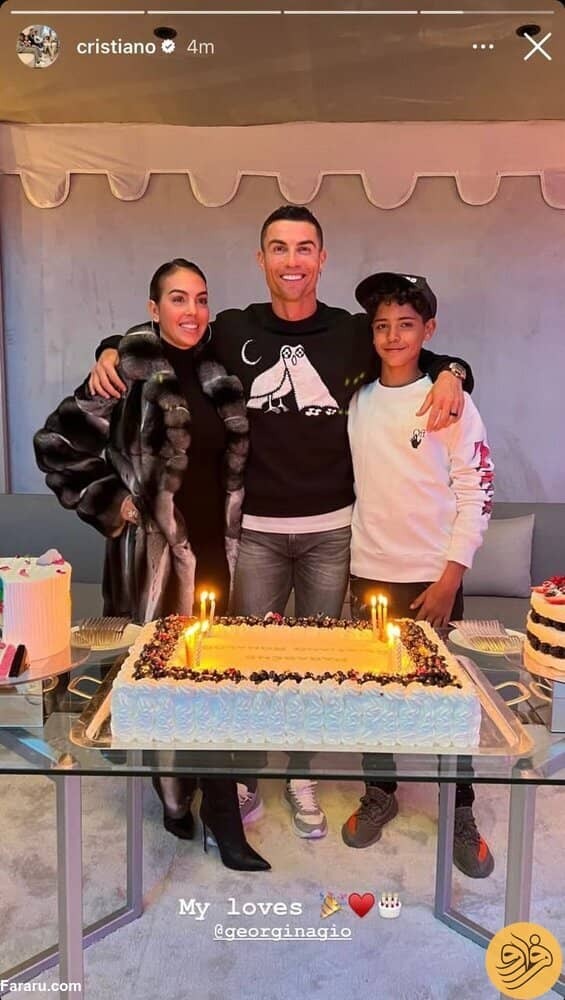 جشن تولدرونالدو جشن تولد متفاوت گریس رونالدو در عربستان (+عکس)