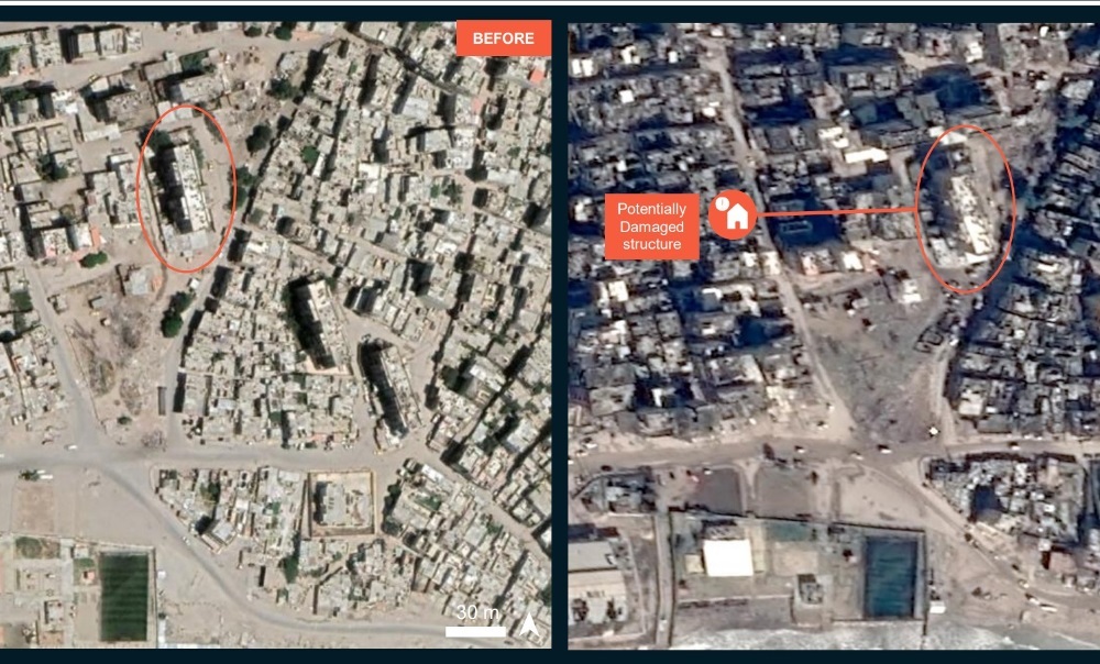 قبل و بعد از زلزله ترکیه و سوریه (عکس)