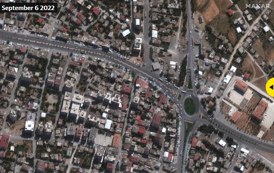 قبل و بعد از زلزله ترکیه و سوریه (عکس)